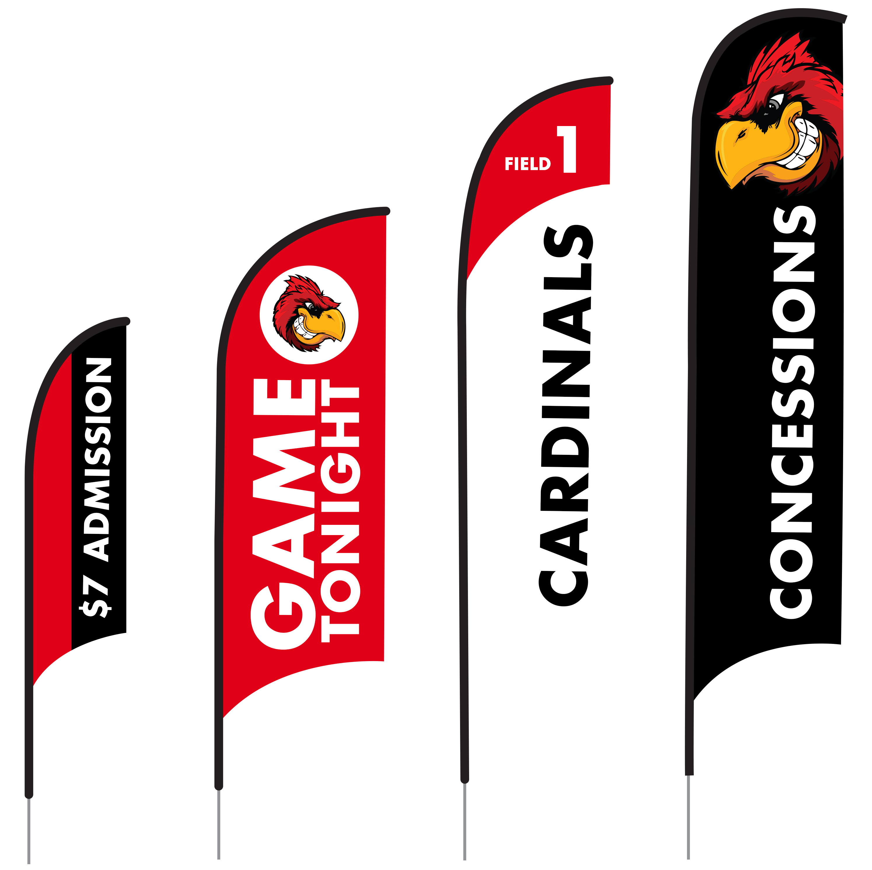 Fabric Flags for Schools - Resellers Only | Digital Print Solutions